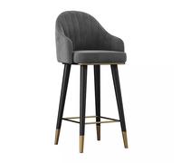 Tabourets de Bar pivotants à Hauteur de comptoir, avec dossiers - Tabouret de Bar en Velours, pour îlot de Cuisine, pub, Salle à Manger - Chaise de Bar pour Un Confort et Un Style ultimes