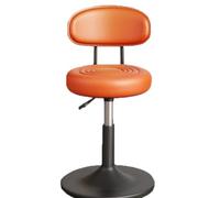 Tabourets de bar pivotants hydrauliques réglables avec dossier, tabourets de comptoir de cuisine modernes en cuir synthétique pour îles de cuisine et bars à la maison, siège confortable extra haut