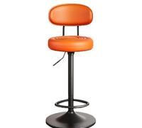 Tabourets De Bar Pivotants Réglables en Cuir pour Îlot De Cuisine, Chaises De Bar Modernes du Milieu du Siècle avec Dossier Et Repose-Pieds