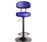 Tabourets De Bar Pivotants Réglables en Cuir pour Îlot De Cuisine, Chaises De Bar Modernes du Milieu du Siècle avec Dossier Et Repose-Pieds