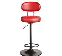 Tabourets De Bar Pivotants Réglables en Cuir pour Îlot De Cuisine, Chaises De Bar Modernes du Milieu du Siècle avec Dossier Et Repose-Pieds