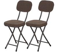 Tabourets de bar pliants avec sièges remplis de mousse, légers et faciles à ranger pour la maison ou le bureau