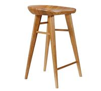 Tabourets de bar pour cuisines Tabouret haut Century Modern Tabouret de bar en bois de noyer Tabouret de bar Chaise en bois massif pour chambre à coucher Cuisine Salle à manger Patio Hauteur d'assise