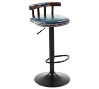 Tabourets de Bar relevables américains, Tabouret Haut en Fer forgé, Chaise de Bar Moderne et Minimaliste / 60-80 cm