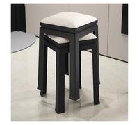 Tabourets de bar sans dossier - Chaises gigognes empilables pour la maison, la salle de classe et le bureau