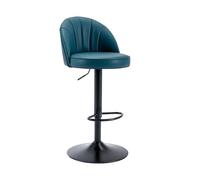 Tabourets de Bar Tabourets de Bar à dossier de haute qualité, for usage domestique, tabourets de comptoir pivotants, modernes et simples, chaise d'îlot de Bar, tabourets hauts Tabourets de Cuisine(Blu