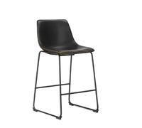 Tabourets de Bar Tabourets de Bar Hauts Modernes en Similicuir de 26 Pouces, Simples et Beaux