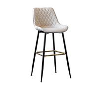 Tabourets de Bar, tabourets de comptoir, chaises Hautes avec Dossier pour comptoir de Cuisine, pub, Salle à Manger