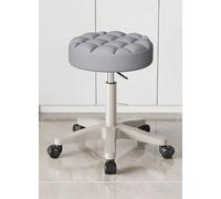 Tabourets de coiffeuse réglables de luxe légers et pivotants pour salons de maquillage et nail art, tabourets de bar surélevés élégants pour professionnels de la beauté.