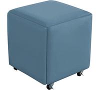 Tabourets empilables durables en cuir imperméable avec roulettes pour un soutien stable et une mobilité facile