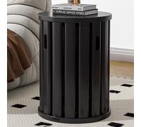 Tabourets empilables en Bois pour chaises de Maquillage - Tables d'appoint Rondes Peu encombrantes pour Une Utilisation Polyvalente en intérieur dans la Chambre et Le Salon