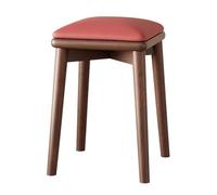 Tabourets en bois pour école, chaises empilables dos nu avec dessus carré pour îlot de cuisine et salle à manger