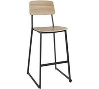 Tabourets Hauts d'Intérieur en Bois Beaufort x 2