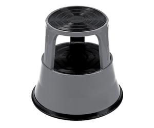 Tabourets marchepieds métal gris fonce
