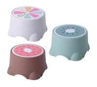Tabourets pour Garçon et Filles Empilables 3 Pièces en PP Maison