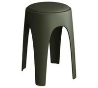 Tabourets Ronds Empilables avec Sièges Rembourrés, Chaises Gigognes en Plastique De 18,9 Pouces pour Salle Classe, Maison Et Bureau, sans Dossier Durables d'une Capacité 880 LB(Dark Green,8Pack)