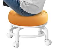 Tabourets ronds ronds - bobine à rouleaux 360 ° ce tabouret rotatif convient à différentes occasions, par exemple B. à la maison, au centre de fitness, au salon, au spa, au garage et plus encore