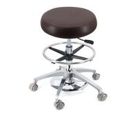 Tabourets Tabouret Dentaire pivotant à 360° et réglable en Hauteur avec Dossier, Multicolore, Plusieurs Tailles(B2,A5)