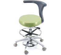 Tabourets Tabouret Dentaire pivotant à 360° et réglable en Hauteur avec Dossier, Multicolore, Plusieurs Tailles(B4,A9)