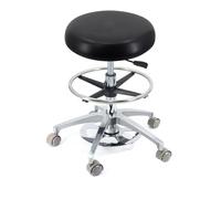 Tabourets Tabouret Dentaire pivotant à 360° et réglable en Hauteur avec Dossier, Multicolore, Plusieurs Tailles(B2,A4)