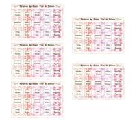 Tabs d'index biblique, Tabs bibliques floraux | de lecture de la Bible florale Cartes étanches,Novels Diaries Inspirational Bookmark Students Teachers Stationery pour la bibliothèque, Voyage