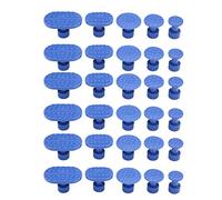 Tabs Ensemble d'outils de réparation de dent, onglets d'extracteur de réparation de dent de voiture, 30 pièces Dent Puller Tabs, Carrosserie Enlèvement Débosselage Tabs