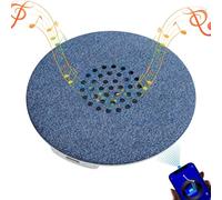 TABSIRAH Haut-parleurs de sommeil - Mini oreiller portable rechargeable Lecteur de musique | Paramètres de minuterie Aide au chevet du bruit blanc | Veilleuse longue veille pour les voyages d'affaires