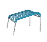 Taburet d'extérieur Fiam Mya Spaghetti aluminium base