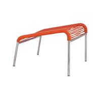 Taburet d'extérieur Fiam Mya Spaghetti aluminium base