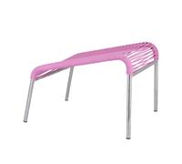 Taburet d'extérieur Fiam Mya Spaghetti aluminium base