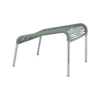 Taburet d'extérieur Fiam Mya Spaghetti aluminium base