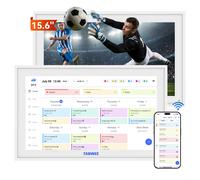 TABWEE 15.6 Inch Digital Calendar 1080 FHD Housework Chart Touchscreen with 32GB