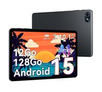 TABWEE Android 15 Tablette 10 Pouces, 12Go RAM+128Go ROM(TF/2To), 1280 * 800 Tablette Tactile, 5G WiFi, 6000 mAh Tablettes PC, Bluetooth 5.0, Double caméra, GPS,