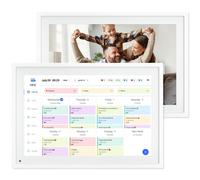 TABWEE P10 Calendrier et cadre photo numérique 10,1 pouces avec écran tactile, WLAN, résolution 1280x800, 16:10, contrôle des applications, 2GB+32GB
