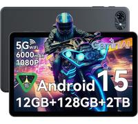 TABWEE T80 Tablet 10 inch,Android 15, 128GB ROM, 1280 x 800 HD, 6000mAh battery, 5MP camera, 5G WiFi, Bluetooth , Gemini AI Tablet