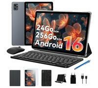 TABWEE Tablette Android 16 avec Clavier, 24Go RAM+ 256Go ROM, Octa-Core