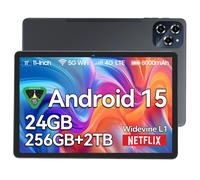 Tablette Tactile BESTTAB W90 11" FHD, 1920*1200, RAM 24Go ROM 256Go-SD 2To, Caméras AI 8MP + 16MP, Android 15, 8000 mAh, WiFi 6