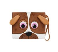 TabZoo Étui portefeuille universel avec support intégré pour tablette chien de 7,8 à 20,3 cm