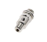 TAC-3P pneumatic air mechanical valve exhaust valve 2 position 3 way M5 internal thread 1/8" external thread pneumatic valve NWPNLXEA(TAC-3P,With 6mm Fitting)