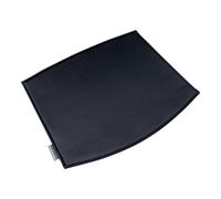 TAC Coussin en Cuir Noir