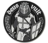 Patch 3D Deus Vult PVC M-Tac - Black/White