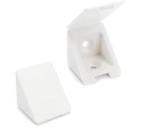 Tac ecker polypropylène blanc 23,5 x 22,5 mm boîte de 100 MONIN 511620