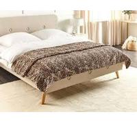 Taç Leopard Couvre-lit 200 x 220cm gris