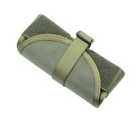 Tac Tical Sac à outils enroulable en nylon avec grande capacité de stockage et système de fermeture sécurisée 32 x 23 x 1 cm pour extérieur, camping, équipement mécanique