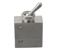 TAC2-31V Vanne pneumatique à levier à bascule à 2 positions 3 voies 3 ports sans type commun, corps en métal pour systèmes de contrôle pneumatique industriels