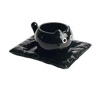 TACA THÉ DE CHAT - BAVINE DU TEA, CATTO CATTO CATOR | Tasse à thé à café de 210 ml de chatons, jolis verres d'eau, tasse de café portable, abattoir d'eau de nouveauté, acces
