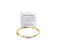 TACBSP Bague commémorative en forme d'aile d'ange, bague en acier inoxydable avec petit cœur avec ailes, bague en forme d'ailes d'ange, bijou commémoratif de condoléances pour la perte d'un être cher
