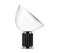 Flos Taccia LED Noir avec Abat-jour de Verre