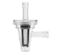 Tacdas 1 Pièce Série Filtre à Carburant Universel de Moto à Angle Droit 1/4 Pouces 6Mm Lignes de Tuyau pour