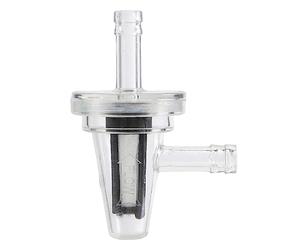 Tacdas 1 Pièce Série Filtre à Carburant Universel de Moto à Angle Droit 1/4 Pouces 6Mm Lignes de Tuyau pour